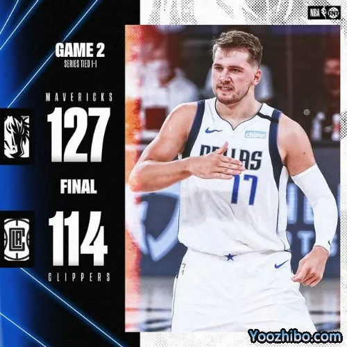 <a href=/lanqiugaoqing/mavericks/ target=_blank class=infotextkey>独行侠</a>击沉<a href=/lanqiugaoqing/clippers/ target=_blank class=infotextkey>快船</a>大比分扳1-1平！