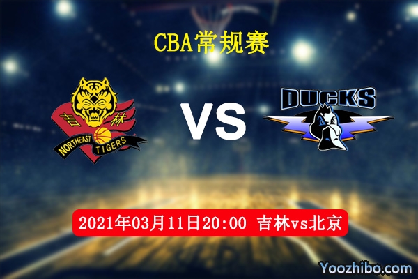 03月11日 CBA常规赛 吉林vs北京直播前瞻分析