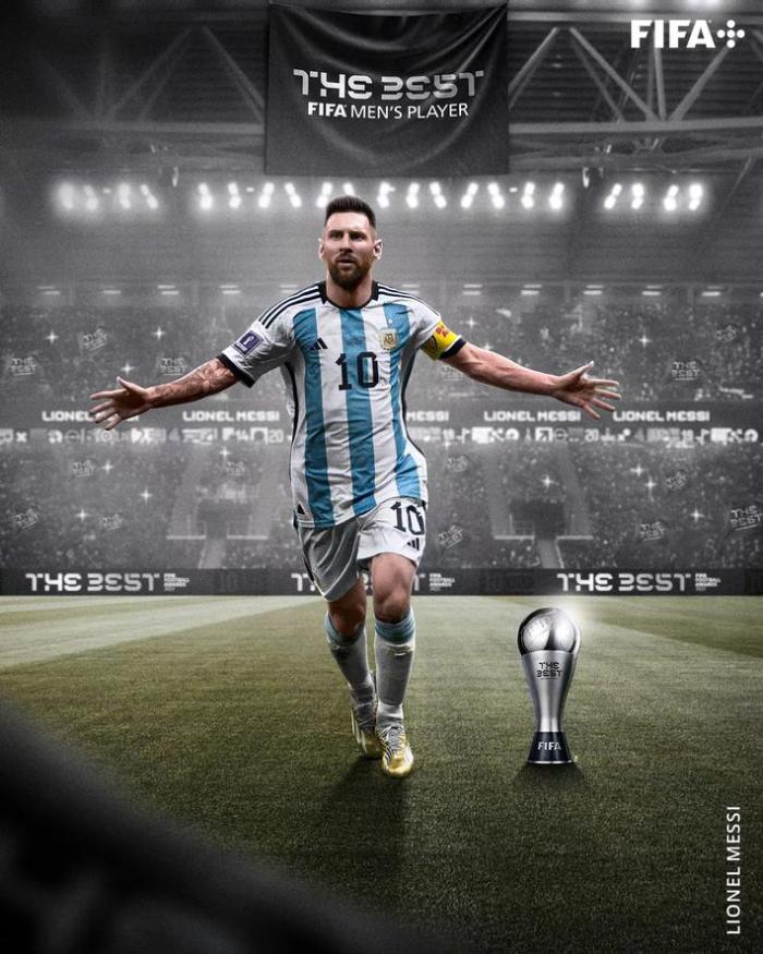 官方：梅西当选FIFA年度最佳球员