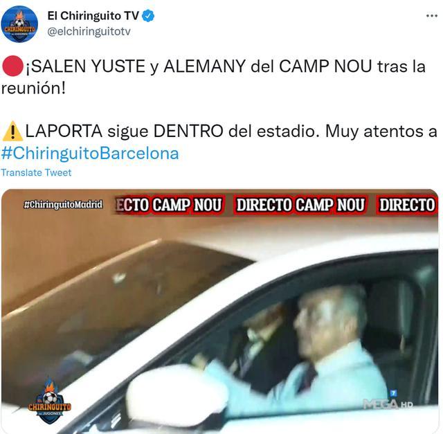 六台：拉波尔塔与科曼紧急会面，前深足主帅或接手